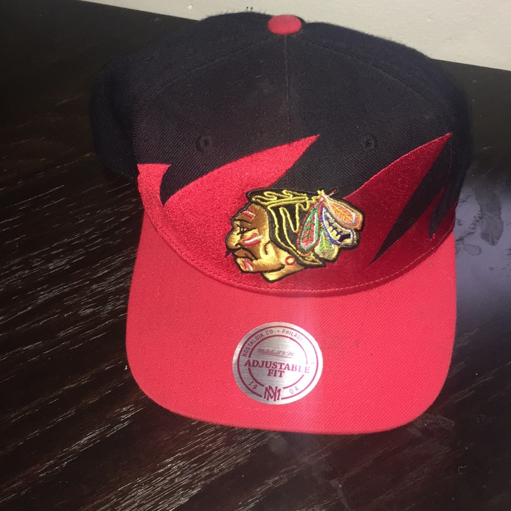 Shark Fin Mitchell & Ness Snapback Hat